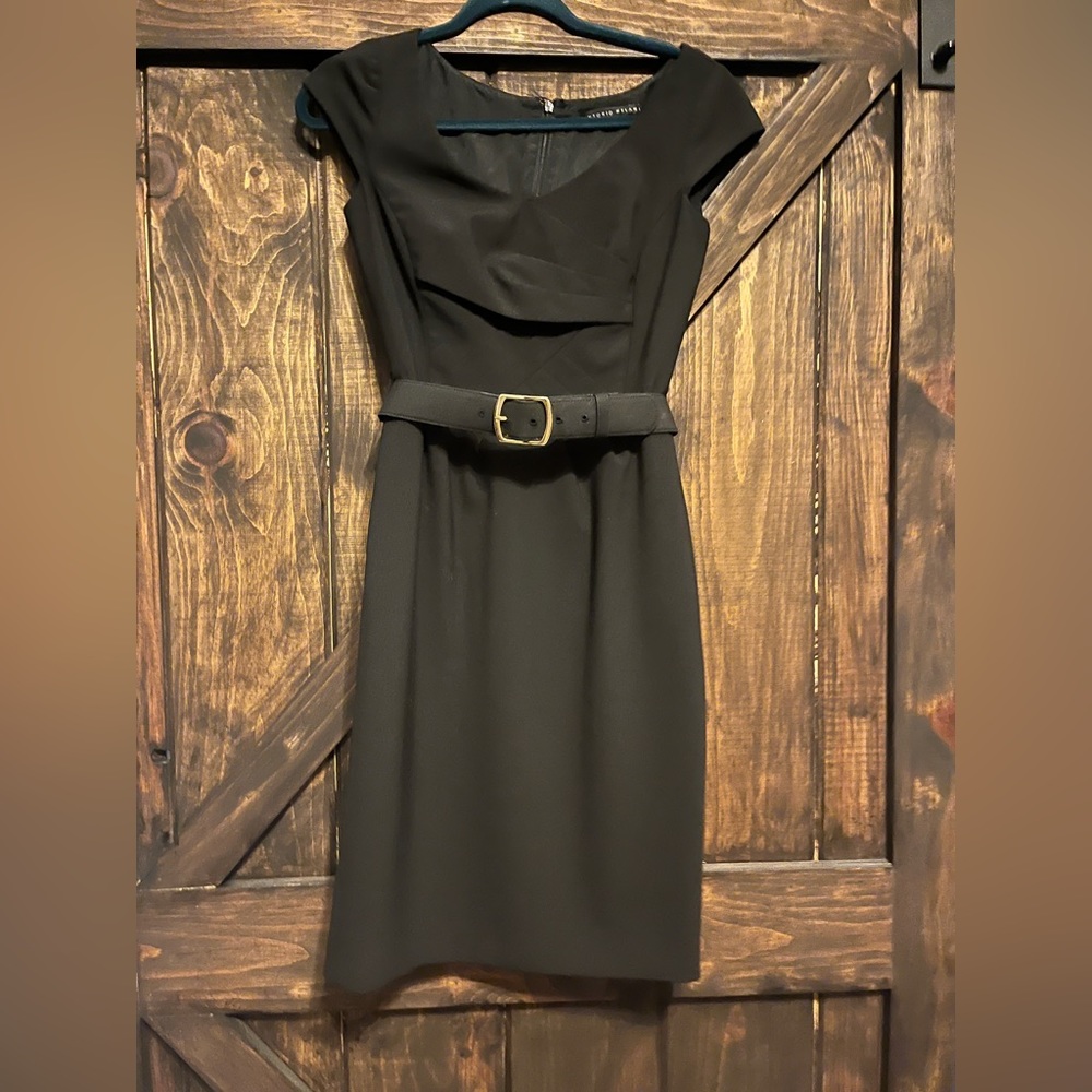 Antonio Melani Black Tailored Dress